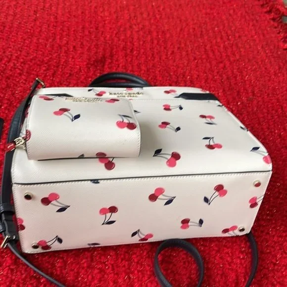 Kate Spade Staci Medium Satchel & Kate Spade Small Zip Around Bifold Wallet - Picture 3 of 16